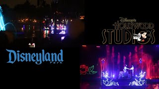 Fantasmic! Comparison | Disneyland vs Disney Hollywood Studios