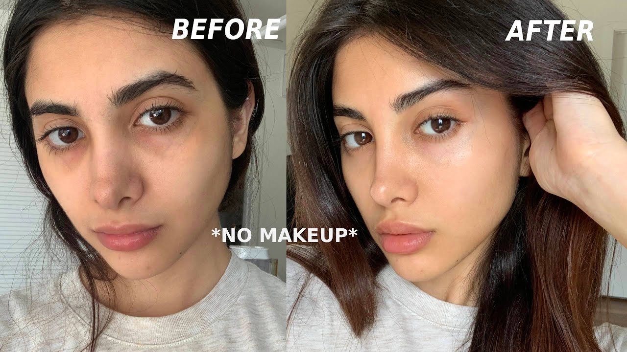 Face without makeup girl No makeup