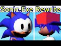 Friday night funkin vs rewrite v2  sonicexe  trinity fnf modsoniclord x