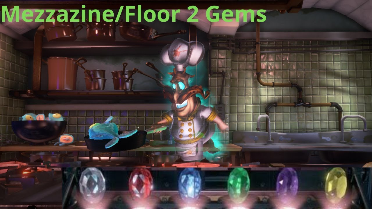 Luigis mansion 3 Floor 2 (all gems) YouTube