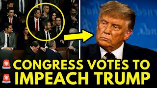 BREAKING NOW: Trump PANICS as Surprise Impeachment Vote SLAMS Washington