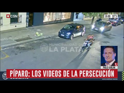 Así perseguían a Carolina Piparo y a su marido luego de atropellar a los motociclistas en La Plata