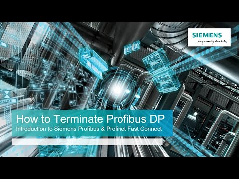 How to terminate Profibus DP connections using Fast Connect System