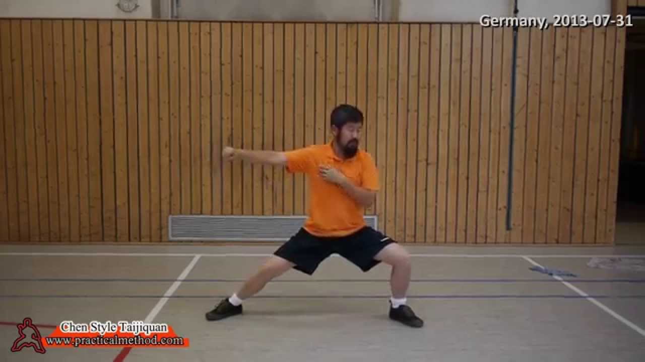 Taijiquan: Master Chen Zhonghua: Yilu (old fashioned way) & Erlu - some moves