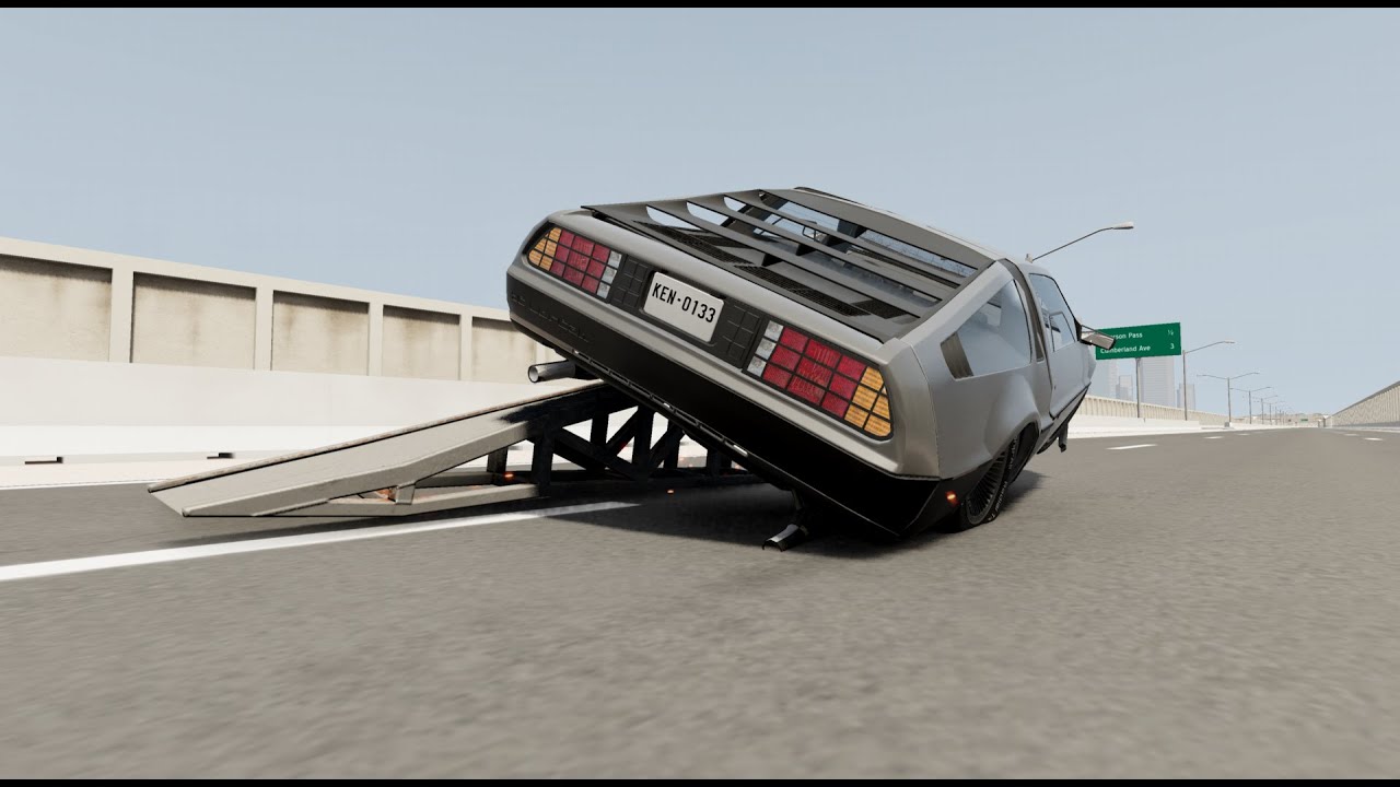High Speed Ramp Car Crashes 20 BeamNG Drive / Beaming Negative YouTube