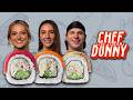 Making Sushi with Hannah and Annika | Chef Donny Livestream