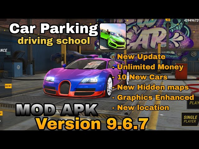 Download Car Parking - Driving School MOD APK v9.6.18 (Unlimited Money) For  Android