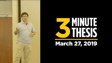 UCF 3MT Spring 2019 Winner: Qitian Ru