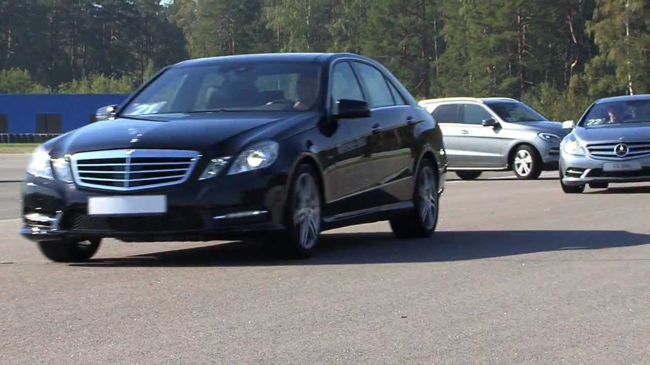 Обучение вождению на мерседесе