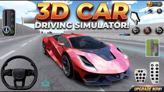 3D Car Simulator 2026: Extreme Driving & High Speed! screenshot 4