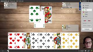 36 Spiele Privatturnier skat-spielen.de Cent-Skat #20