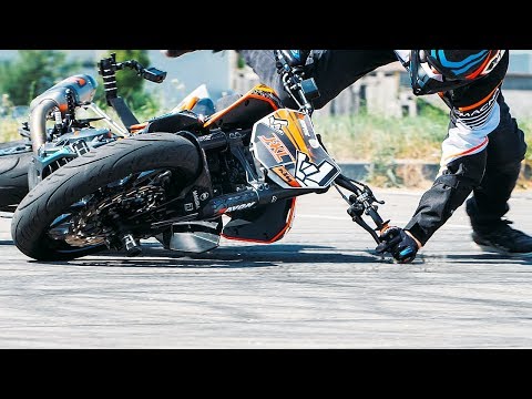 CRASH TEST WITH MY KTM DUKE | RokON VLOG #87