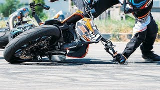 CRASH TEST WITH MY KTM DUKE | RokON VLOG #87