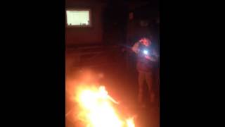 Pack 383 Flag Burning