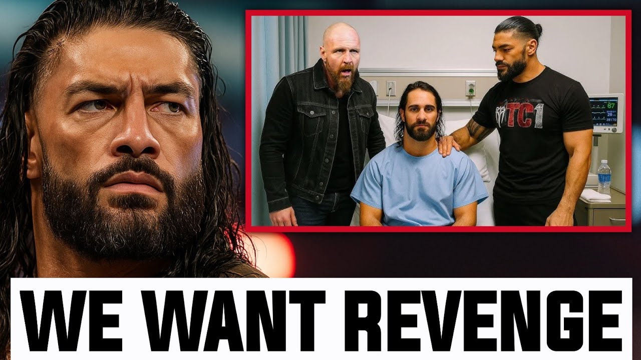 3 МИНУТЫ НАЗАД!🤯 Дин Эмброуз и Роман Рейнс НАВЕСТИ Сета Роллинса в больнице после травмы!