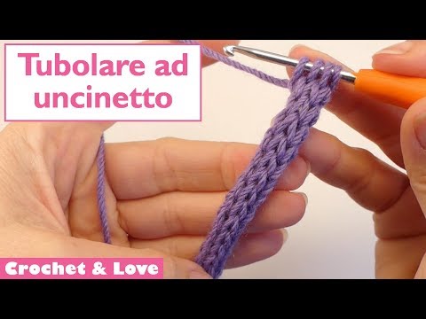 Tutorial cordoncino tubolare ad uncinetto - icord