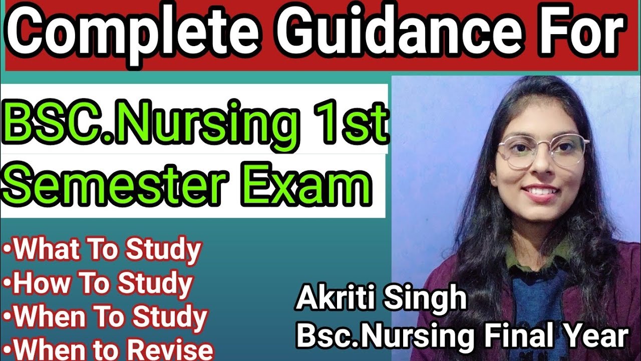 Complete Guidance for BSC Nursing 1st Semester Exam Preparation||Score 🎯 75%easily||