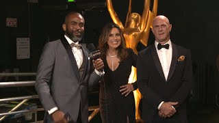 Mariska Hargitay and Christopher Meloni 74th Emmy Awards Presenterview