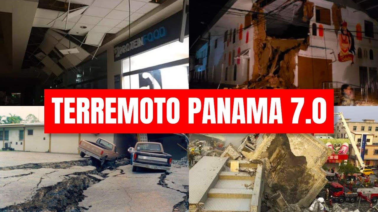 Imagenes Impactantes Asi Fue El Terremoto 7 0 En Panama Y Puede Ocurrir En Toda America Youtube