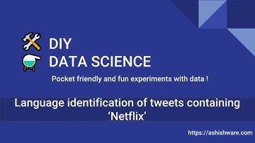 Language identification using fastText  on tweets containing 