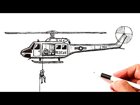 Kurtarma Helikopteri nasıl çizilir