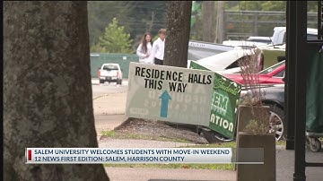 Salem University welcomes incoming students during move-in weekend