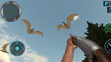 Real Dino Hunter Fps Shooter Android ios Gameplay - Dinosaur game - Dinosaur Planet Gaming #153