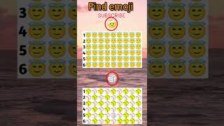 find emoji 309⚠️comment trending shorts youtube puzzle