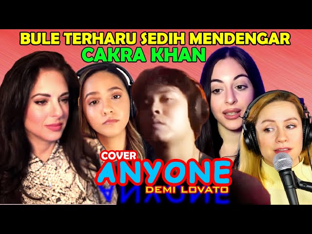 Bule terharu dengar Cakra Khan di Anyone Demi Lovato #reactionvideo #cakrakhan #reaction #demilovato class=