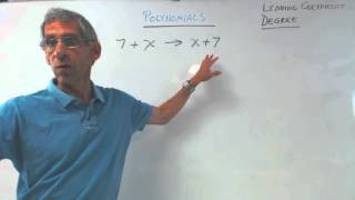 4 25 Gary on Polynomials part 1 7th