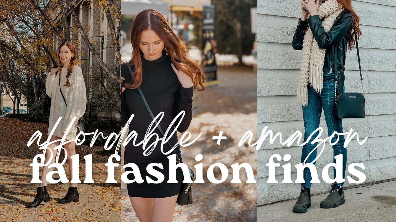 AFFORDABLE FALL FASHION FINDS | amazon haul, fall 2022 outfits, try-on haul