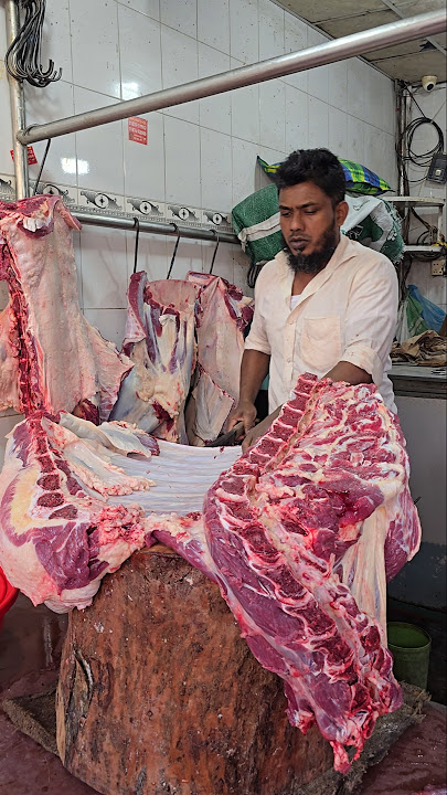 Original Ox Cow Meat Cutting Skills #trending #shorts #youtubeshorts