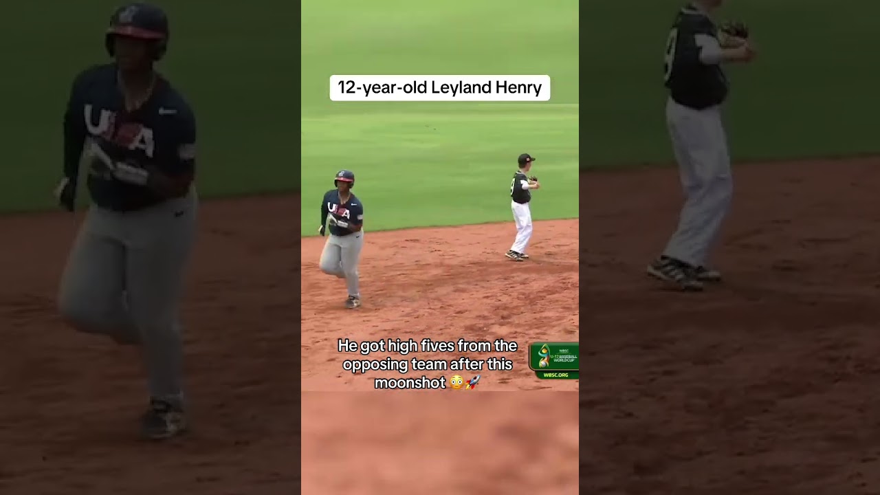 He did that 😯🔥 (via wbsc/TT)