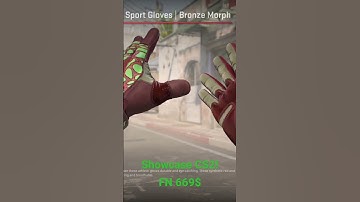 Sport Gloves | Bronze Morph in Counter Strike 2 🔫🔥#cs2 #counterstrike #counterstrike2 #csgo #gloves