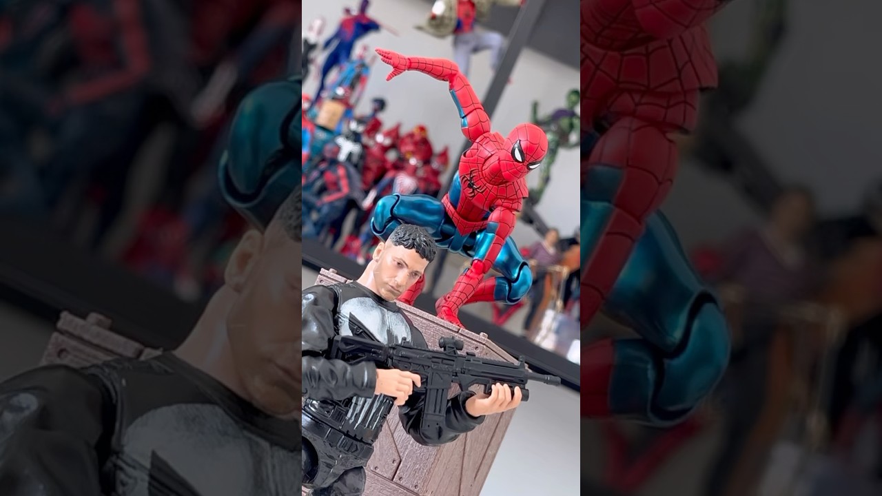 Spiderman meets Punisher in Brand New Day 