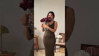 The most comfortable bodycon dress ever! 🫒🍸 #skimsdupe #prettylittlething