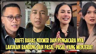 Uproar ‼️RAFFI DISCUSSED HOT FACTS REGARDING NIKMIR'S APPEAL AND INJURY ARTICLES