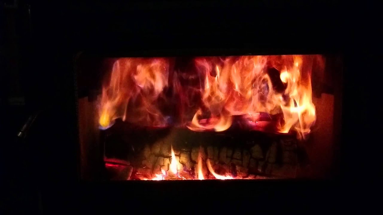 Pacific Energy Summit Classic wood stove burning