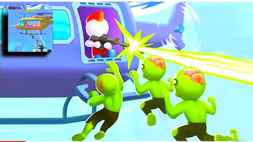 HELICOPTER ESCAPE 3D  Max Level - Gameplay Walkthrough Part 1 - ALL LEVELS (iOS Android)