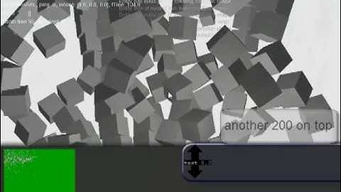 jBullet Physics implementation in JOGL Engine