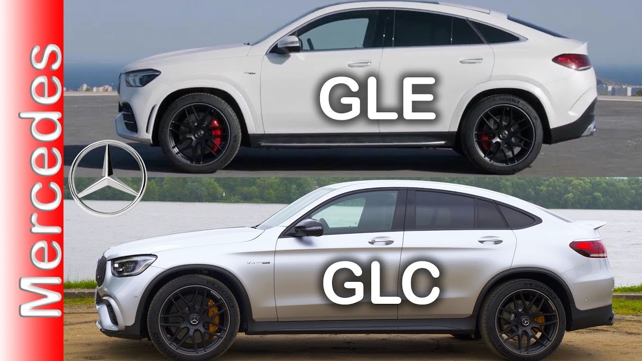 Mercedes Gle Coupe Vs Mercedes Glc Coupe Glc Vs Gle Visual Compare