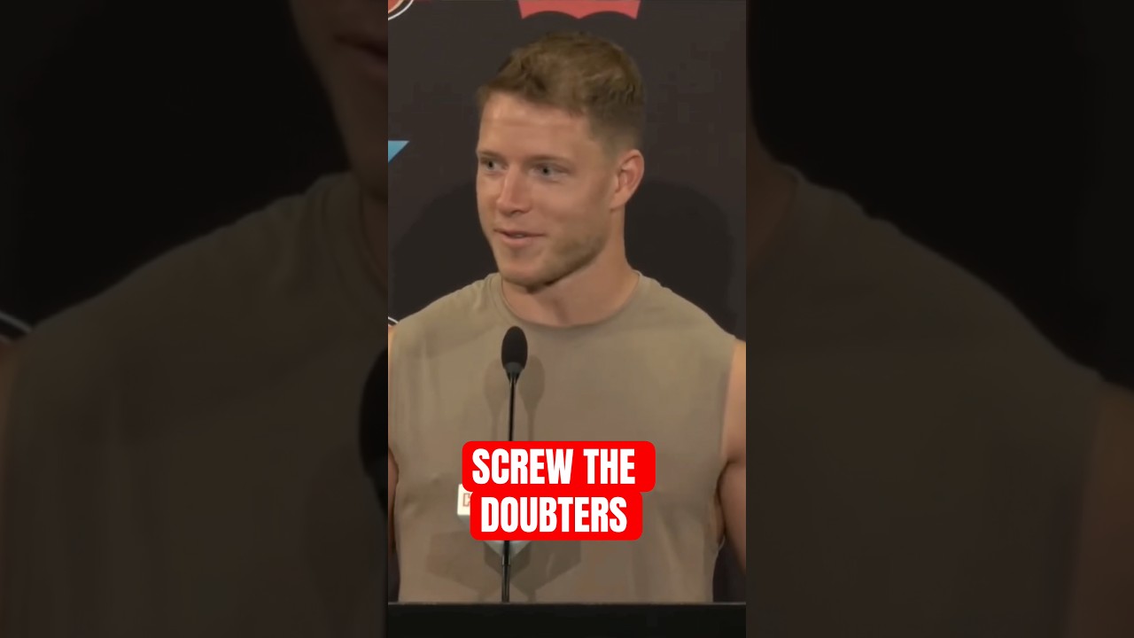 Christian McCaffrey doesn’t care that he’s 30 #49ers #cmc #christianmccaffrey