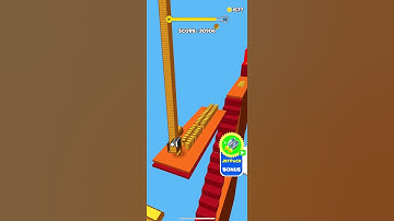 Stair Run Gameplay IOS ANDROID #shorts 41