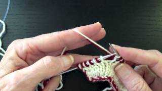 Double Knitting  Managing Edge Stitches and Color Changes