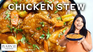 Easy HOMEMADE Chicken Stew | OnePot Chicken Stew