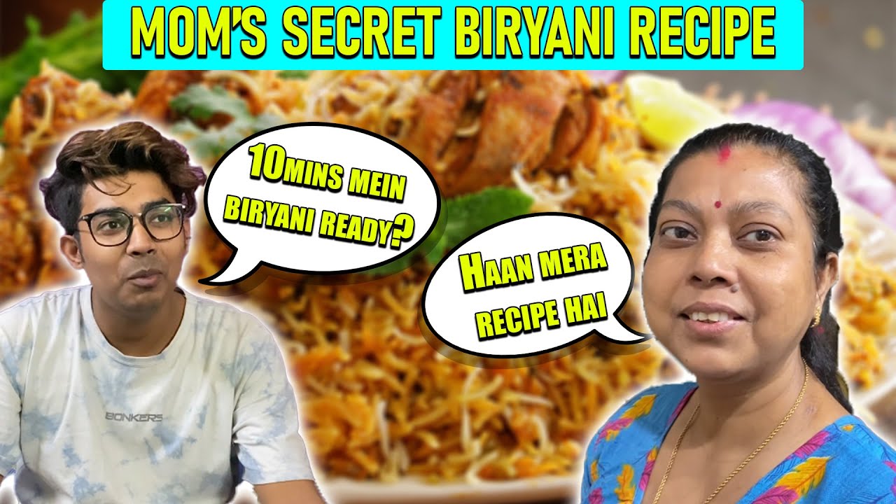 My Mom's Secret *CHICKEN BIRYANI* Recipe😋 