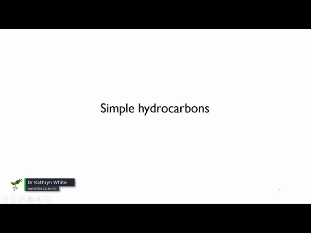 Hydrocarbons | Bonds | meriSTEM