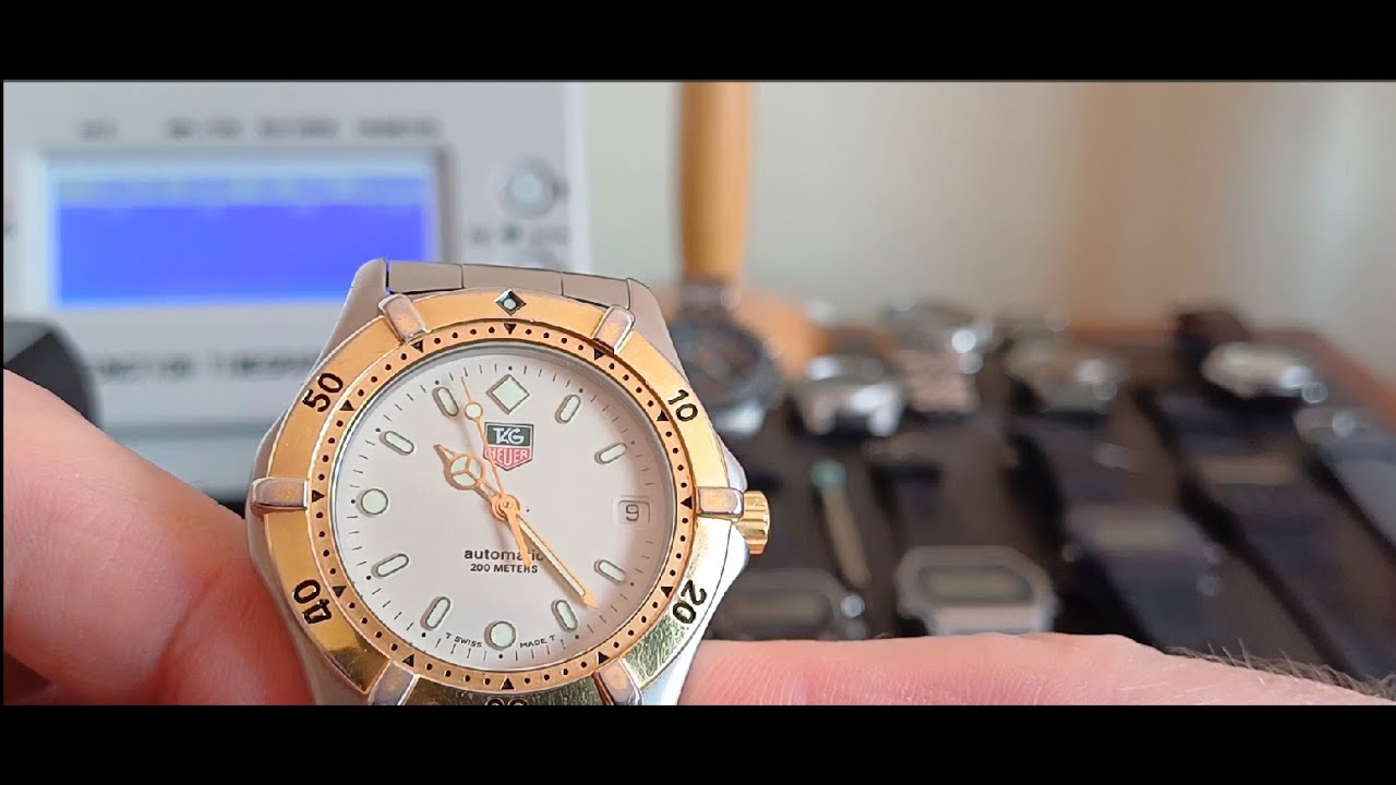 Tag Heuer 2000 Automatic review and TimeGrapher results. - YouTube