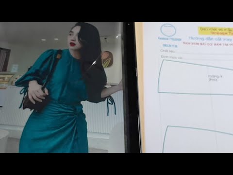 Video Cách Làm Rập Mềm Áo Đầm Xoắn 3922 - youtube