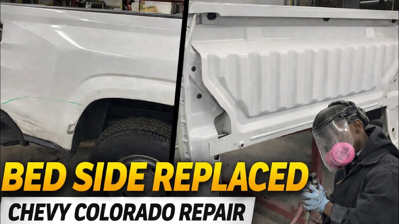 Chevy Colorado Bedside Replacement | Full Collision Repair Process